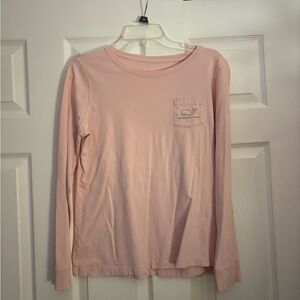 Vineyard Vines Light Pink Crew Neck Tee